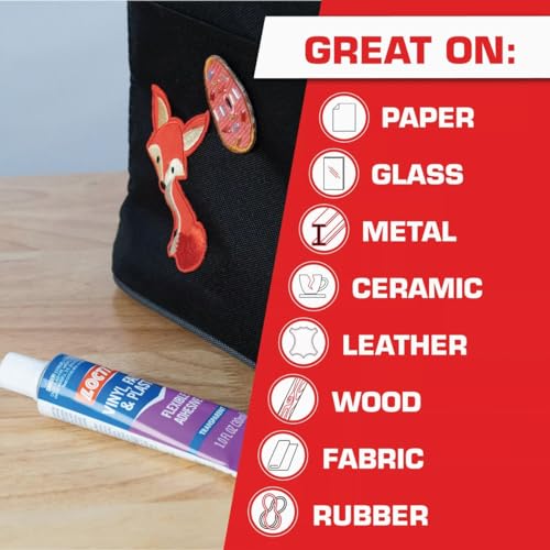 Loctite Vinyl Fabric & Plastic Repair Flexible Adhesive, clear liquid adhesive ideal for repairing vinyl seats, cushions, tarps, and outdoor gear, highly flexible to withstand bending and torsion - Image 4