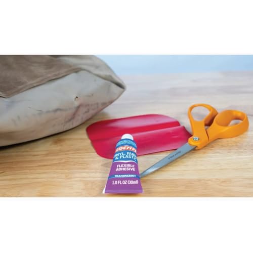 Loctite Vinyl Fabric & Plastic Repair Flexible Adhesive, clear liquid adhesive ideal for repairing vinyl seats, cushions, tarps, and outdoor gear, highly flexible to withstand bending and torsion - Image 2