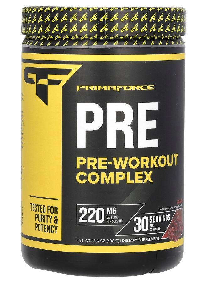 Primaforce PreWorkout Complex Grape 15.6 oz (438 g)