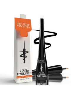 'S All-Day Liquid Eyeliner 3Ml/Formulated With Argan Oil, Vitamin E & Glycerine/Intense Pigmentation/Smudgeproof/Waterproof/Long Lasting/Matte Finish/Black Color - pzsku/ZC0BC0096FB6B2CF83B95Z/45/_/1723295350/878047cb-1966-4635-8144-ed97419e6343