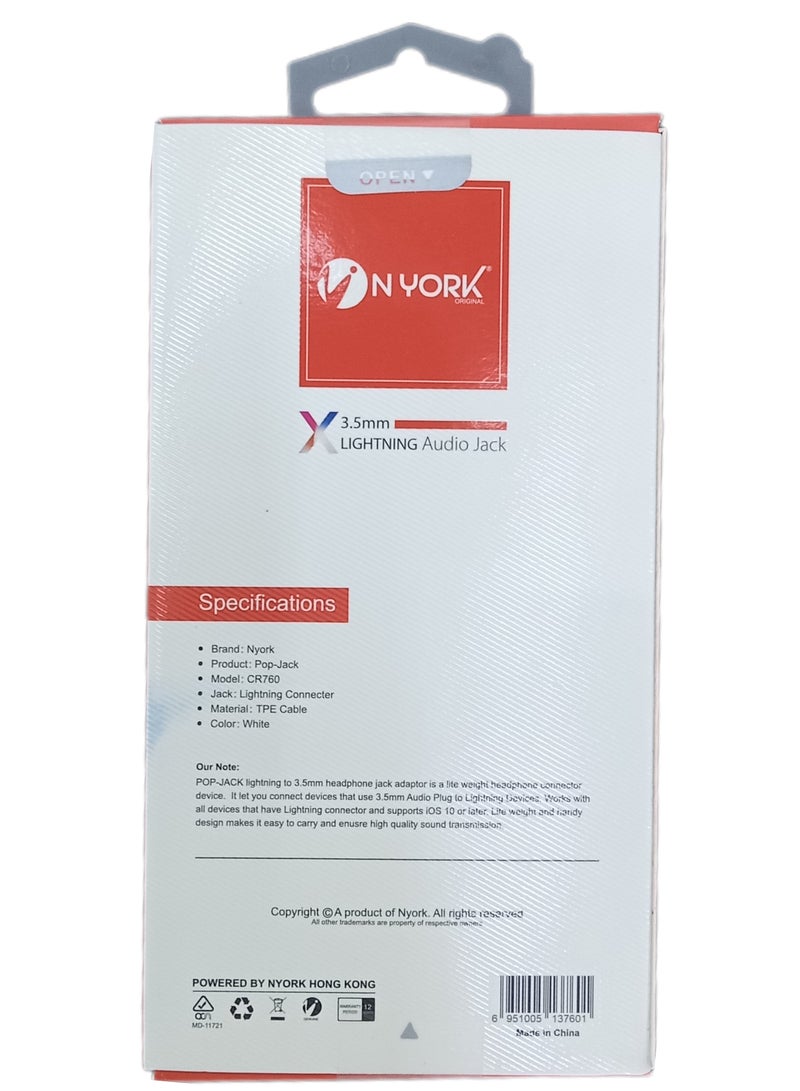 NYORK iPhone to Aux speaker or headphone cable - Image 2