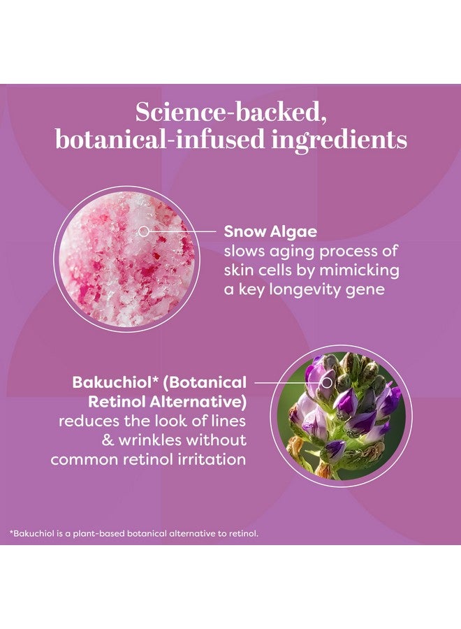 تروسكن كريم تروسكين المرطب طويل الأمد - مرطب ثوري للوجه مع الباكوتشيول والطحالب الثلجية - بديل ريتينول لطيف لشيخوخة صحية، بشرة أكثر تماسكًا، 2 أونصة سائلة - Image 3