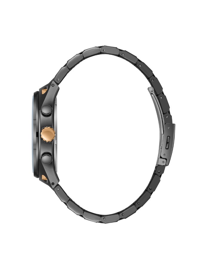 Lee Cooper - Lee Cooper Men's Watch, Multi Function Display and Metal Strap - LC08026.060, Grey - Image 1