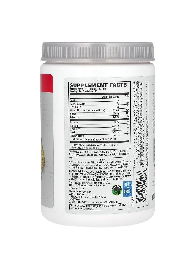 XTEND XTEND, The Original 7G BCAA, Knockout Fruit Punch, 13.8 oz (390 g)  - Image 2