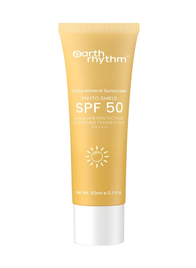 Earth Rhythm - Phyto Shield - Spf 50 Matte Mineral Sunscreen - Image 1