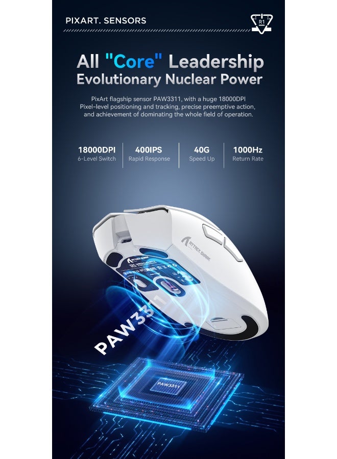 Attack Shark R1 Lightweight Gaming Mouse - Image 4