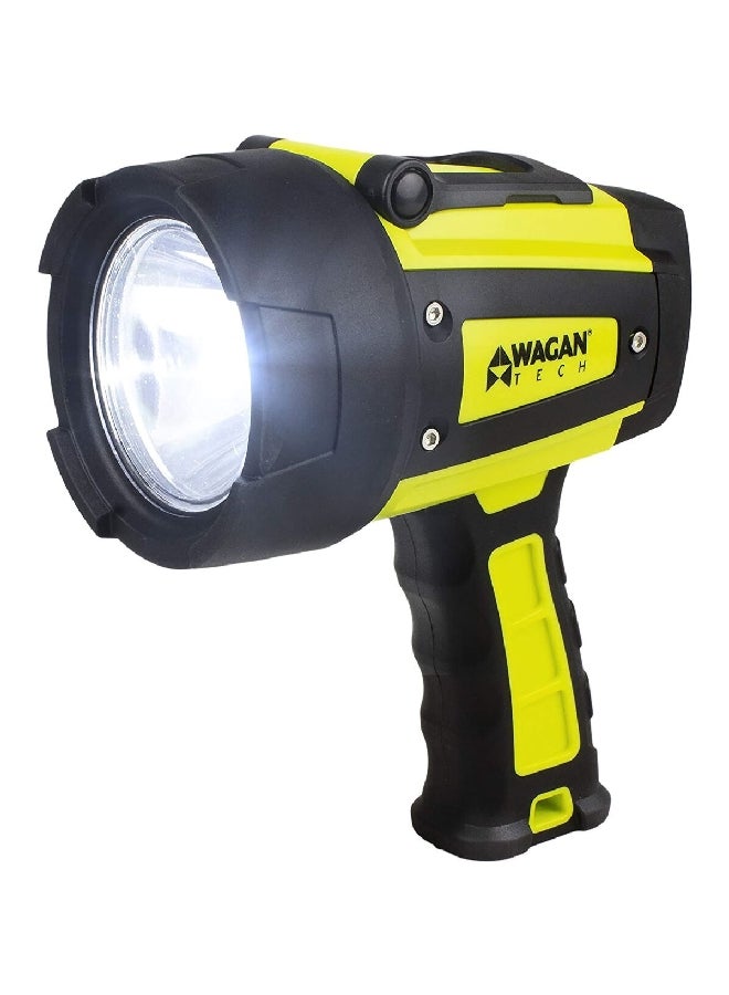 WAGAN Waterproof Design LED Rechargeable Spot Light Yellow and Black 4322 - Image 3