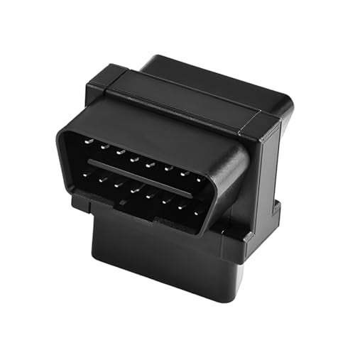 Sandfren OBD2 16 Pin Splitter OBDII Port 1 Male to 2 Female Extension Cable Converter Adapter Extension Port Splitter Connector Fit for Standard OBD2 Devices Diagnostic Extender - Image 1