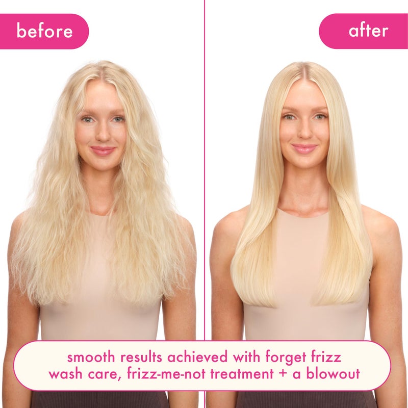 amika frizz-me-not hydrating anti-frizz treatment, 200ml | lightweight hydrating spray for medium to thick coarse hair types 2a-4c, humidity + heat protection, smooth frizz for up to 72 hours - Image 3