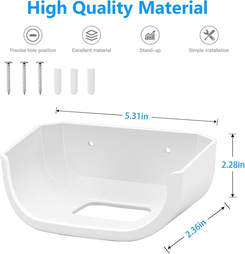 OkeMeeo Adhesive Wall Mount for eero 7 Dual-Band mesh Wi-Fi 7 Router, Two-Way Easy Installation (1 Pack) Router not Included - Image 5