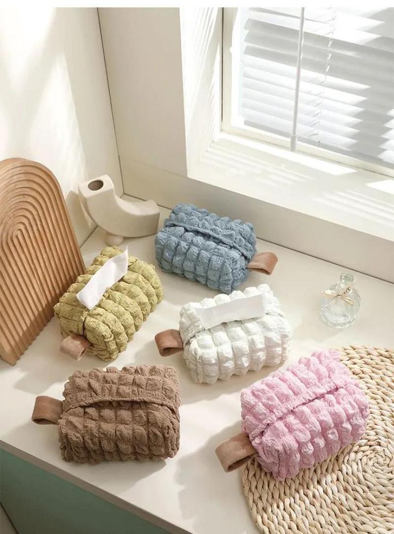 Napkin Holder 18*12*8 Cm Pink: Elegant Functional Design - Compact Versatile Organizer for Home Kitchen, Tabletop Decor On-the-go Travel - Image 3