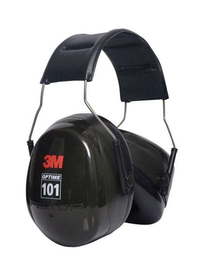 NIBEMINENT Peltor Optime 101 Over-The-Head Earmuffs Black 21x10x15cm - Image 2