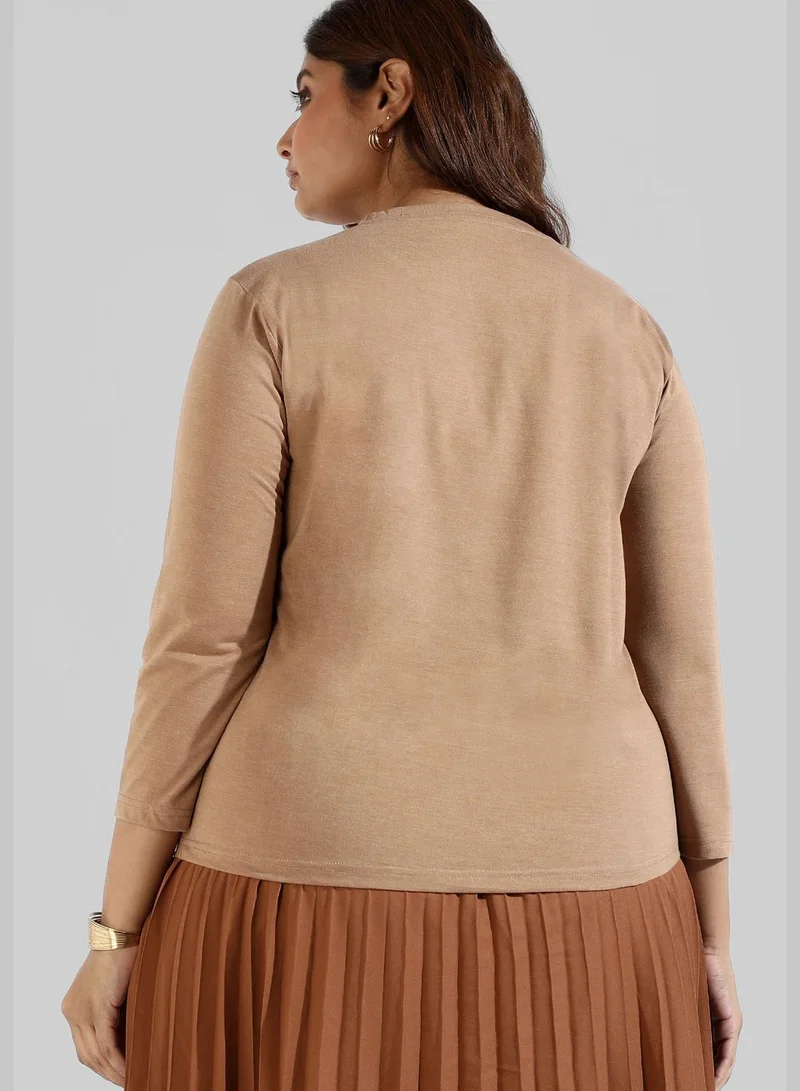 Instafab Plus Casual Top