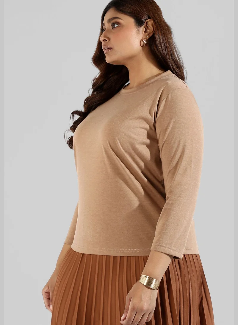 Instafab Plus Casual Top