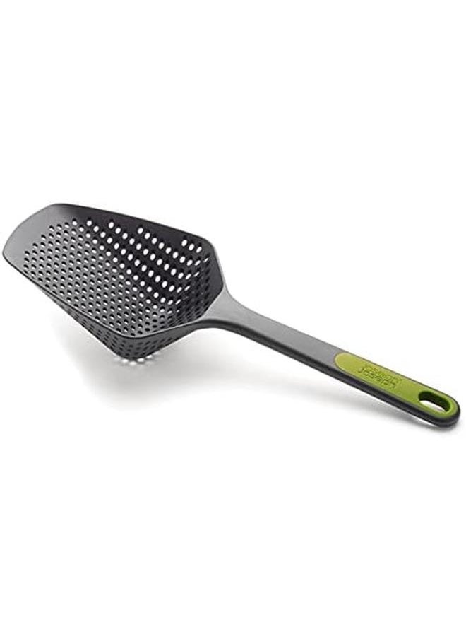Joseph Joseph Scoop Colander Strainer Slotted Spoon Gray Green Large 10160  - Image 2