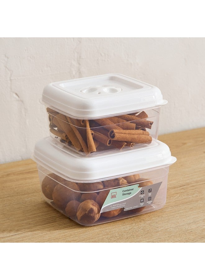 Home Box Spectra 2-Piece Vent Diamond Container Set 1700 ml - Image 1