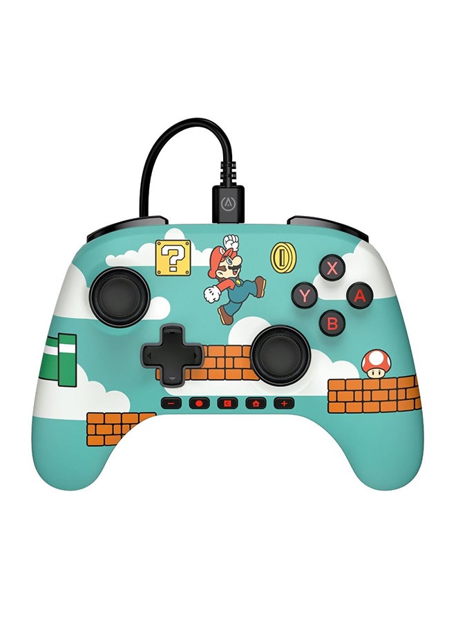 PowerA Nintendo Switch 2 Advantage Wired Controller Mario Time - Image 1