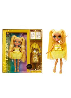 RAINBOW HIGH Fantastic Fashion Sunny Madison - Yellow 11” Fashion Doll And Playset With 2 Complete Doll Outfits, And Fashion Play Accessories, Great Gift For Kids 4-12 Years Old  - Image 1