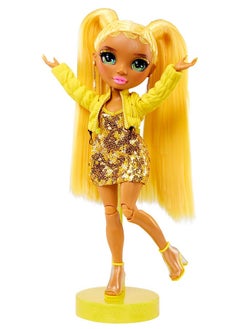 RAINBOW HIGH Fantastic Fashion Sunny Madison - Yellow 11” Fashion Doll And Playset With 2 Complete Doll Outfits, And Fashion Play Accessories, Great Gift For Kids 4-12 Years Old  - Image 2