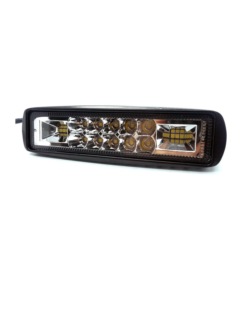 شريط فانوس LED للسيارة صغير الحجم ضوء قوي 10 مصابيح LED صفين - Image 1