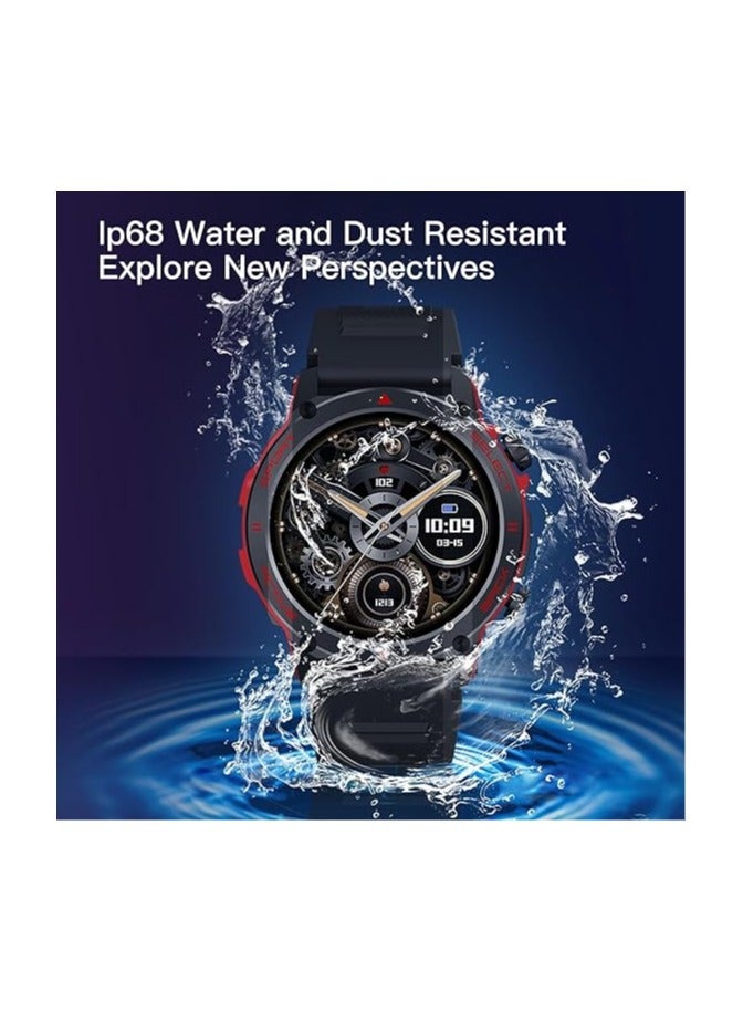 PEJE PEJE Smart Watches (Answer/Make Calls), Watch For Men，1.43"Smart Watch For Men,Fitness Tracker With 120+ Sport Modes, Ip68 Waterproof,Sleep Monitor, Activity Tracker For Android Ios（Black） - Image 2