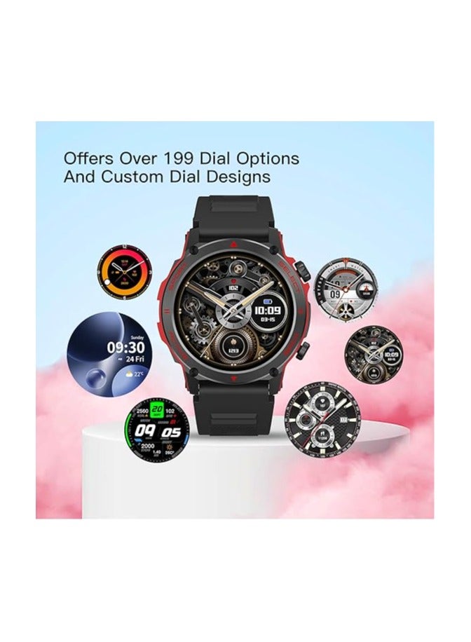 PEJE PEJE Smart Watches (Answer/Make Calls), Watch For Men，1.43"Smart Watch For Men,Fitness Tracker With 120+ Sport Modes, Ip68 Waterproof,Sleep Monitor, Activity Tracker For Android Ios（Black） - Image 4