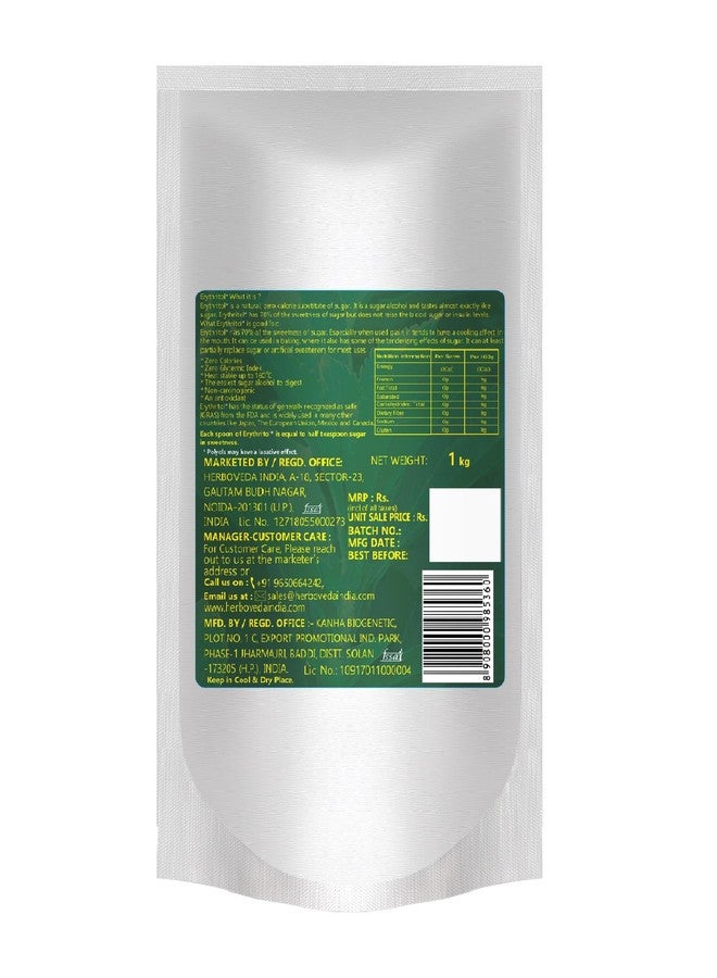 So Sweet Erythritol Natural Sweetener Sugar Free 100 Natural Sweetener 1kg - Image 2