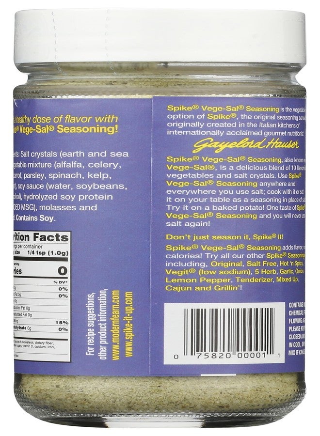 Spike, Seasoning Vege Sal All Purpose, 4 Ounce - Image 2