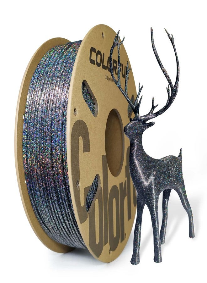 Colorful Magic PLA 3D Printer Filament – Color Changing Galaxy Glitter Effect | Multi-Color Shimmering Finish, Easy to Print PLA, 1.75mm, 1kg | Colorful® - Image 1
