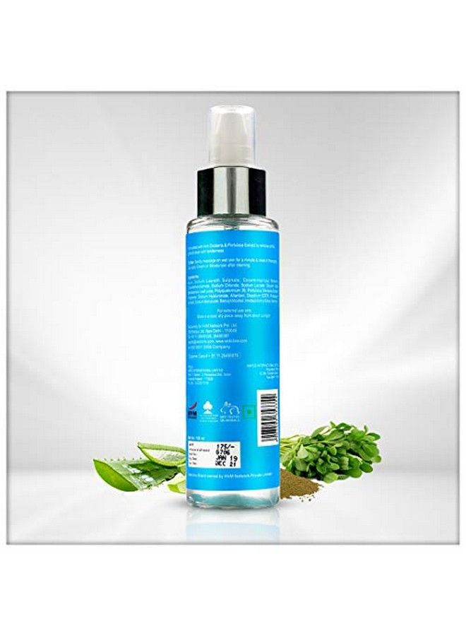 Vedicline Sensitone Face Wash For Sensitive Skin Reduce Dirt & Grime Size Of Pores With Aloe Vera Oil For Healthy Skin Paraben Free 100Ml - Image 4