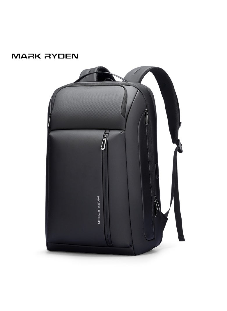 MARK RYDEN 9808 Expandable, Business Large Capacity Water-resistant Laptop Cabin Luggage Backpack,Fits for Weekend Trips 