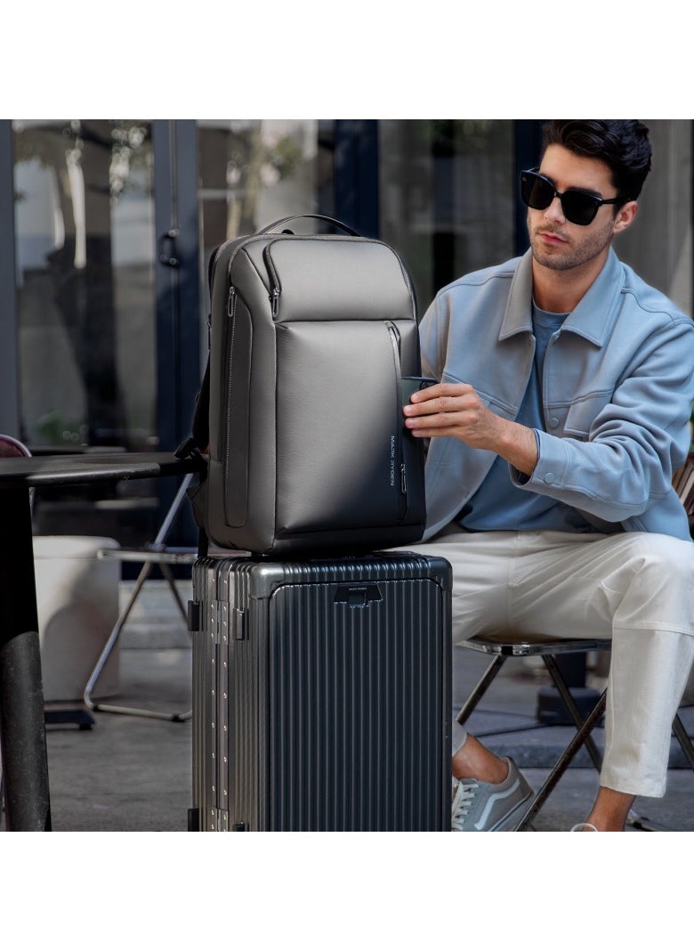 MARK RYDEN - MARK RYDEN 9808 Expandable, Business Large Capacity Water-resistant Laptop Cabin Luggage Backpack,Fits for Weekend Trips - Image 1