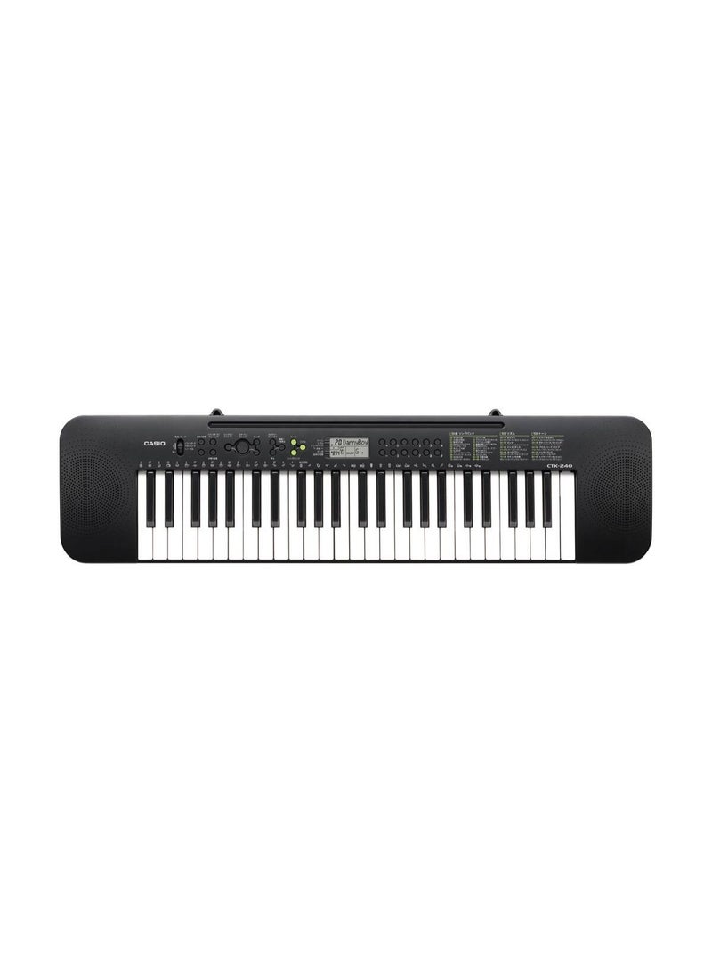 CASIO CTK-240 Standard Electronic Keyboard 49 Standard Size Keys - Image 2