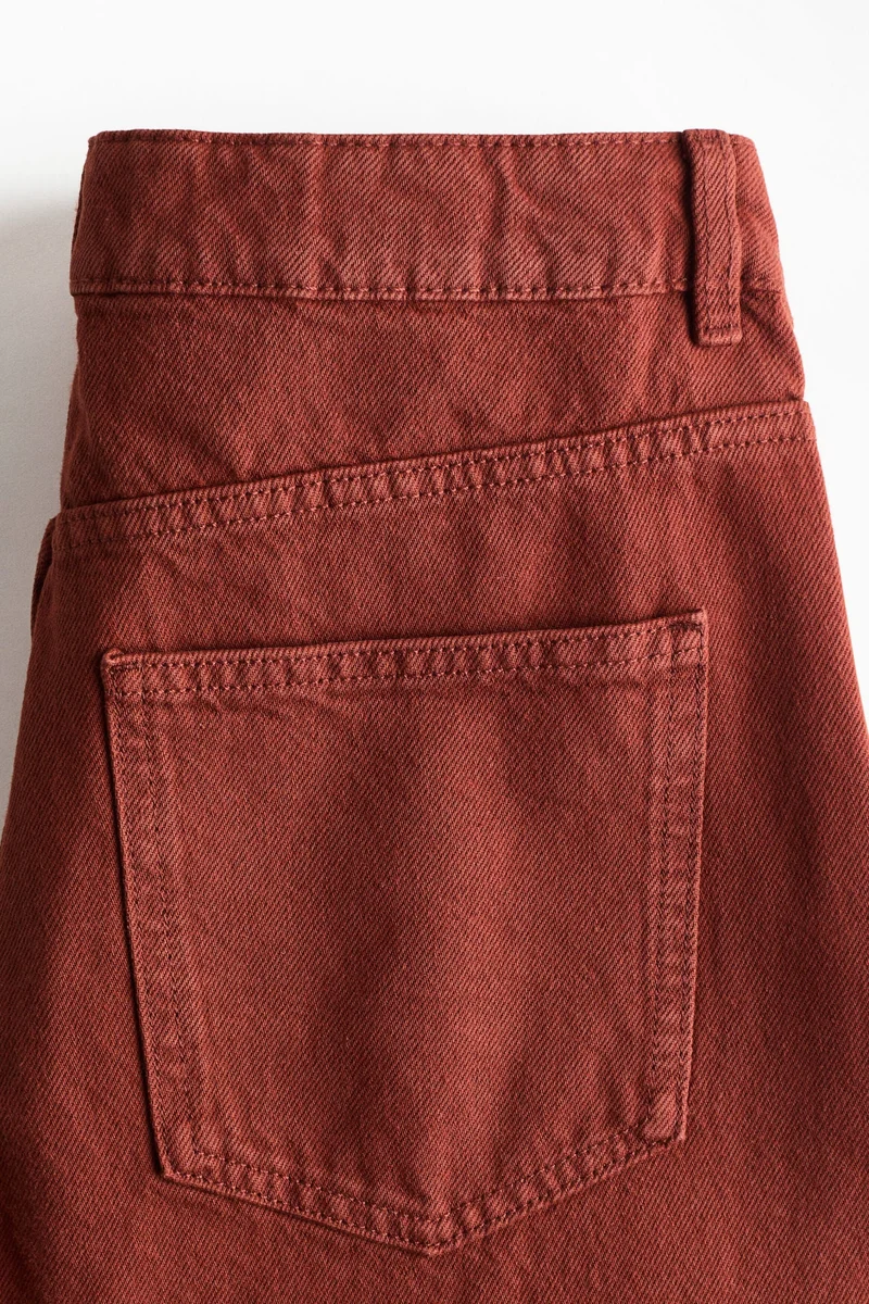 H&M Barrel Leg High Waist Jeans