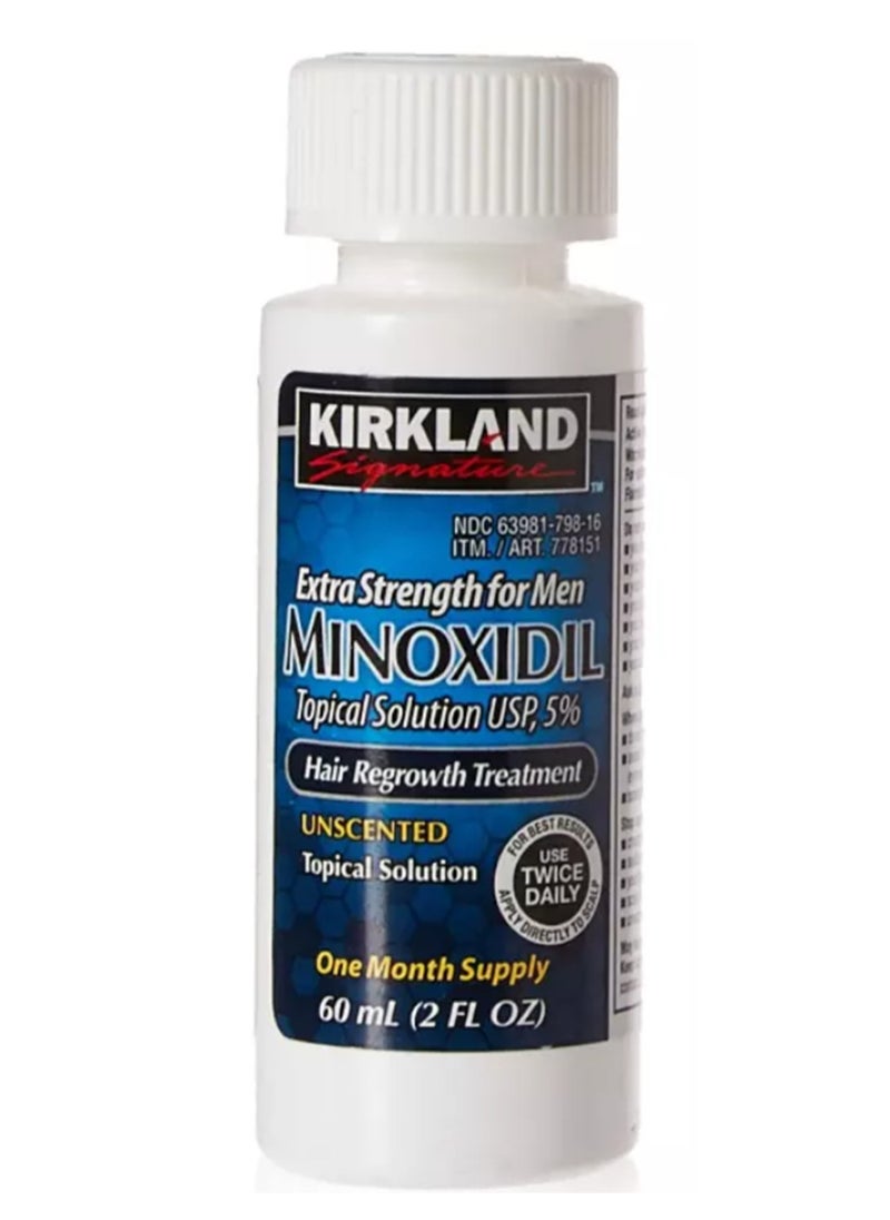 Kirkland Signature - Minoxidil Extra Strength Hair Regrowth Treatment 60ml - Image 1
