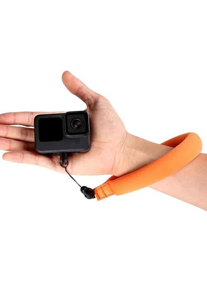 كاميرا عائمة مقاومة للماء حزام (3 حزمة) متوافق مع GoPro تحت الماء والعلامة العائمة العالمية تعمل مع حالة حقيبة الحياة مقاومة للماء ، نيكون AW110 ، كانون D20 و D30 ، سوني ، بينتاكس ، المفاتيح - Image 2