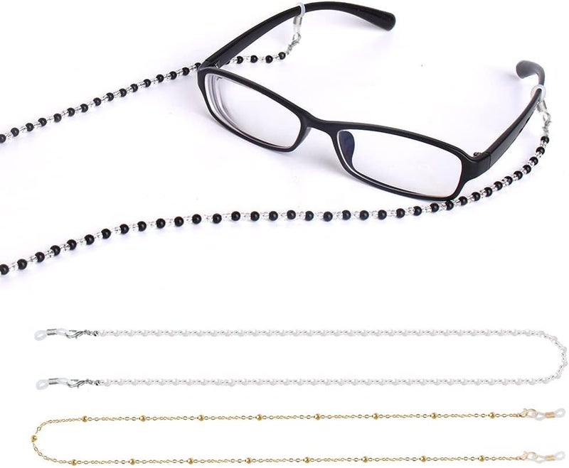 ONESING 4-10 Pcs Eyeglass Chains for Women Eyeglasses String Holder Glasses Strap Eyewear Chain Glasses Cord Lanyard Gift - Image 3