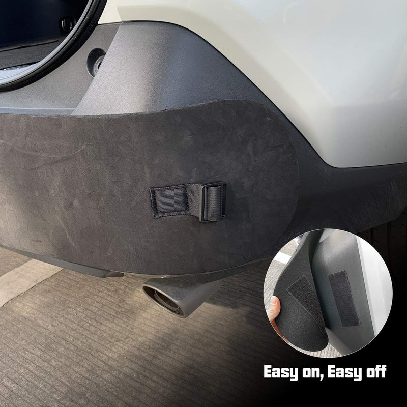 ROCCS Car Rear Bumper Protector for SUV Universal Bumper Guard Corner Protection Prevent from Scratch & Low Speed Impacts - Image 5