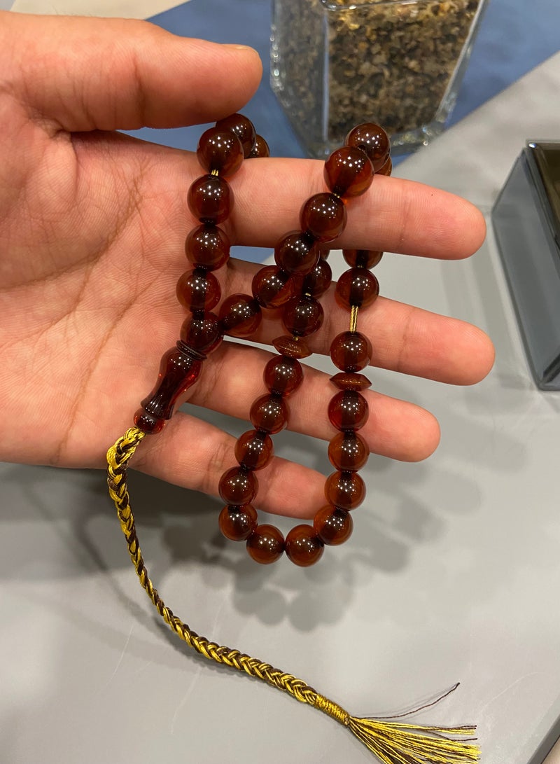 Top Quality German Faturan Prayer Beads For Men 33 Beads - Image 1