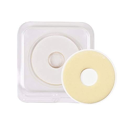 Cisila 10pcs Ostomy Barrier Ring Moldable Ostomy Rings 45mm 4mm Thickness Diameter No Leaking Barrier Extenders for Colostomy Bags Barrier Rings for Stoma Ostomy Supplies Elastic Adapt