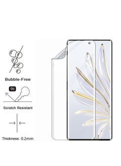 RINCO [2 Pack]Screen Protector Compatible with Honor 80/80E/70/60/60E, Flexible TPU Film Screen Protector for Honor 80 5G (6.67 inch)  - Image 1