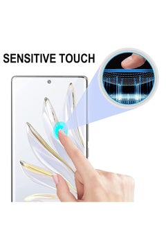 RINCO [2 Pack]Screen Protector Compatible with Honor 80/80E/70/60/60E, Flexible TPU Film Screen Protector for Honor 80 5G (6.67 inch)  - Image 4
