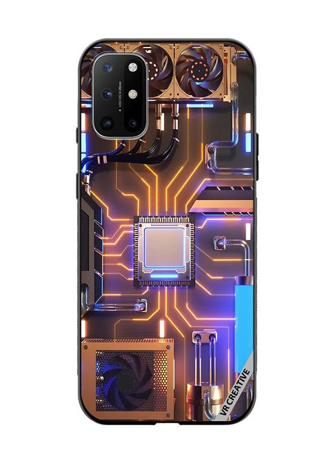 Protective Case Cover For OnePlus 8T Server Design Multicolour