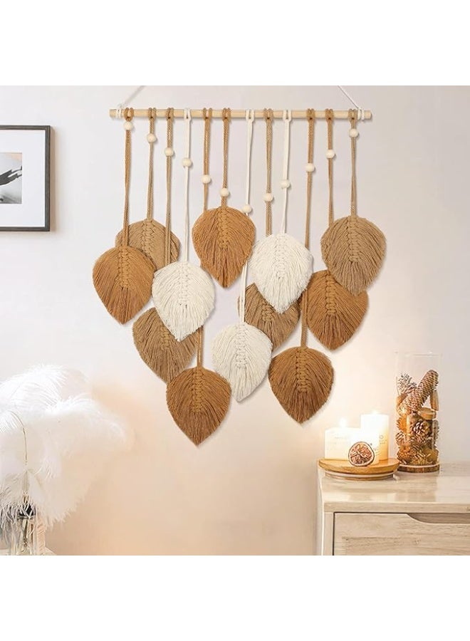 انتيكيانو مكرمية جدارية – ديكور يدوي من القطن – المقاس ‎50×70‎ سم - Image 1