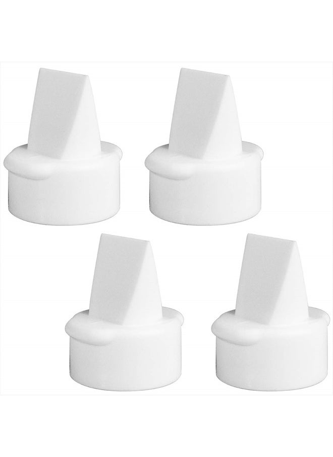 NENESUPPLY Nenesupply 4 pc Duckbill Valves Compatible with Lansinoh Pumps Parts and Breast Pumps Replacement to Lansinoh Valves. Use with Signature Pro Smartpump Manual Pump  - Image 1
