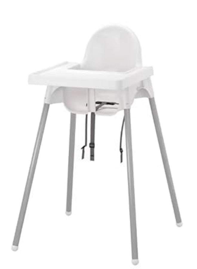 Children's High Chair with Tray – 94 cm Toddler Feeding Chair | Adjustable Baby Nutrition Seat for Infants 6 Months to 3 Years | Highchair with Table Tray for Mealtime - Image 1