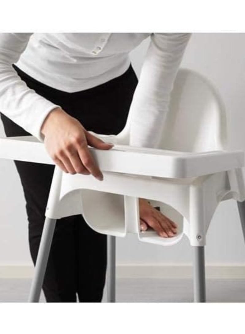 Children's High Chair with Tray – 94 cm Toddler Feeding Chair | Adjustable Baby Nutrition Seat for Infants 6 Months to 3 Years | Highchair with Table Tray for Mealtime - Image 5