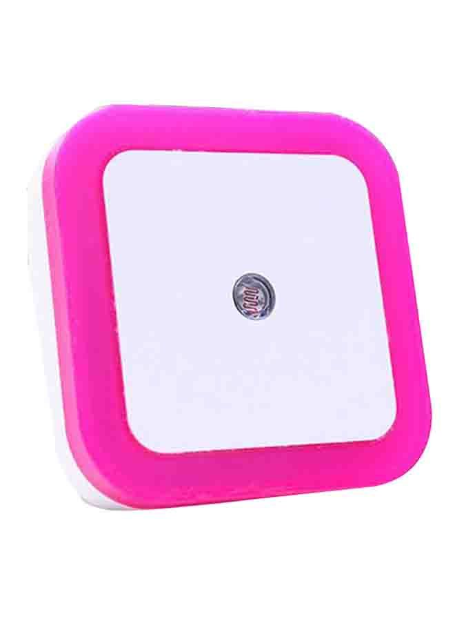 مصباح ليلي LED مزود بجهاز تحكم وجهاز استشعار تلقائي للتوصيل أبيض/أحمر