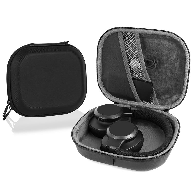 Linkidea Headphones Carrying Case Compatible with JBL Tour ONE, Tune 770NC, Tune 760NC, Tune 750BTNC, Tune 710BT, Protective Hard Shell Travel Bag with Cable, Charger Storage (Black) - Image 1