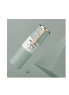 Vacuum insulated stainless steel double layer thermal bottle, leak-proof with silicone bar handle, portable water bottle multicolor